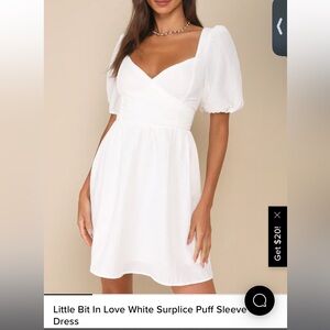 White Lulu’s Dress